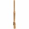 Ekena Millwork Alberta Smooth Timber Gable Bracket, Western Red Cedar, 84"W x 35"H x 1 1/2"D x 3 1/2"F, 10/12 Pitch GBW084X35X0204ALB00SWR - alternate 2